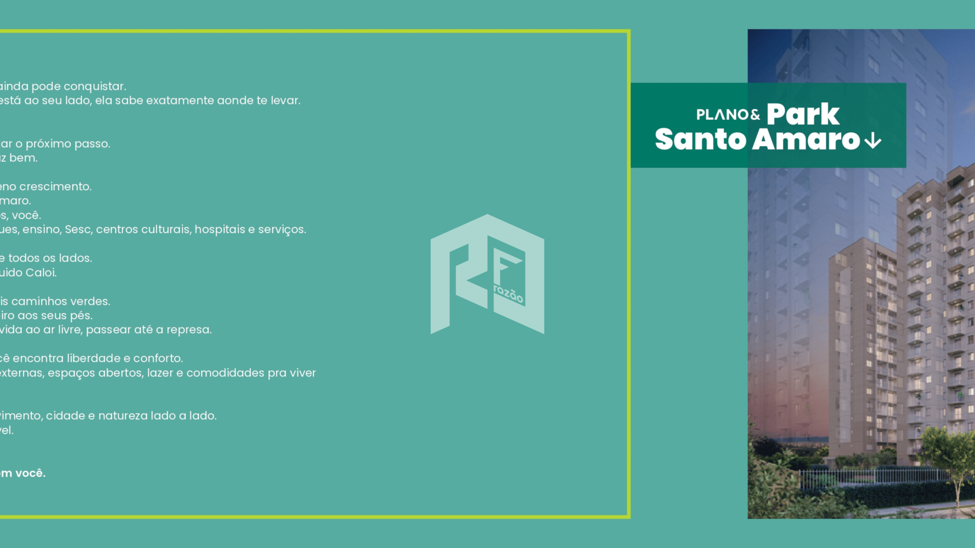 Plano & Park Santo Amaro